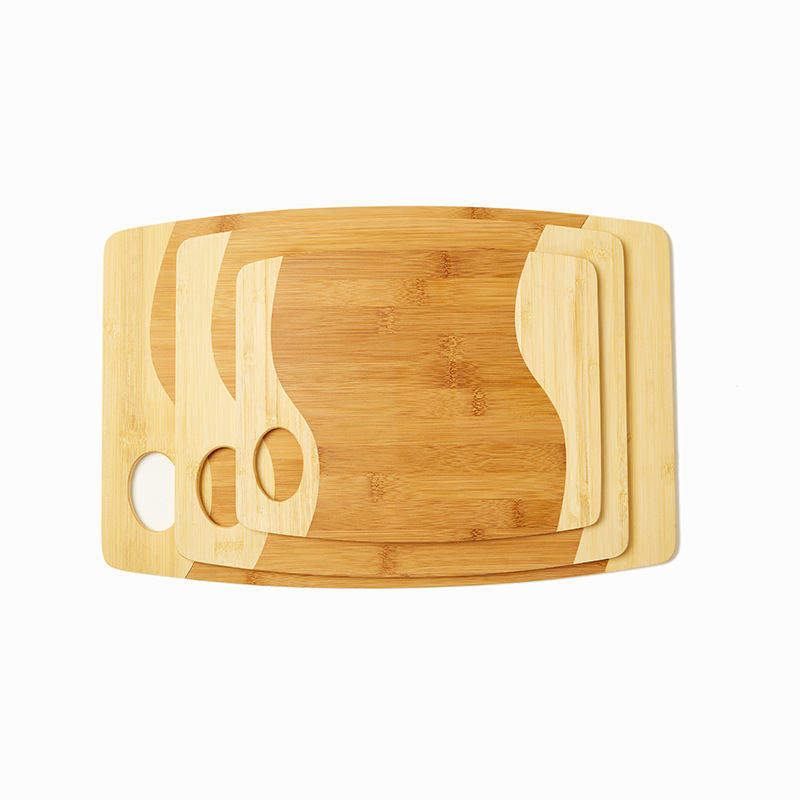BambooMake.cn Bamboo Cutting Board | Spliced ​​cutting board with hanging hole