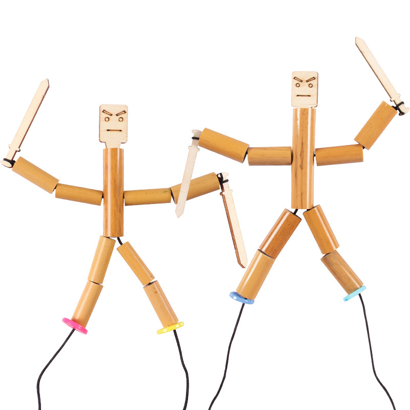 BambooMake.cn Bamboo Doll DIY Handmade Toys