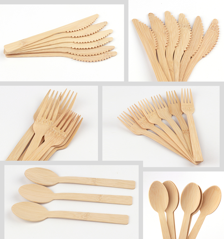 What does our BambooMake.cn disposable bamboo tableware mainly include?