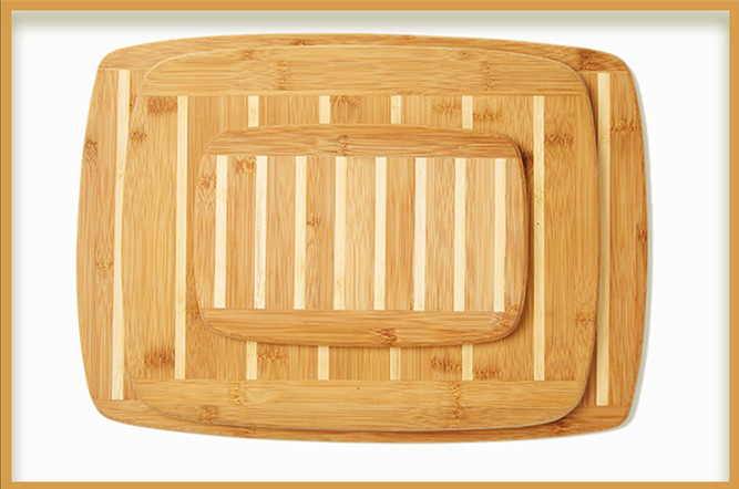 BambooMake.cn Bamboo Chopping Board | Rectangular Joint Cutting Board